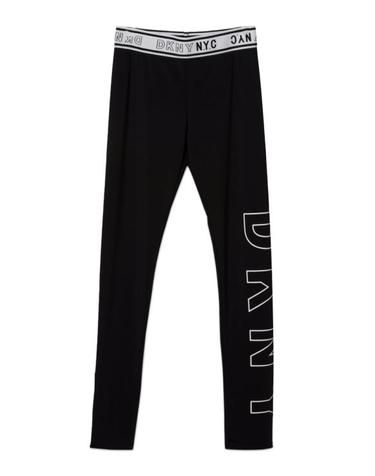 [해외직구] 21FW 주니어 디케이엔와이 스트레이트 팬츠 D34A38T 09B BLACK