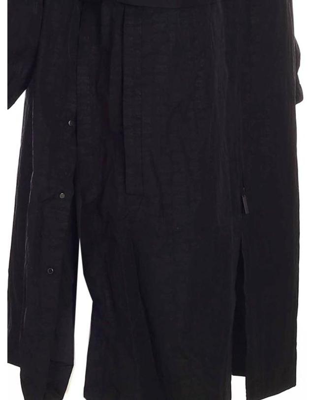 디케이엔와이 [해외직구] 21FW 디케이엔와이 롱패딩 P0DJ1FN8BLK Black 착용컷