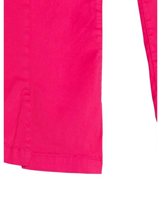 디케이엔와이 [해외직구] 22FW 주니어 디케이엔와이 스트레이트 팬츠 D34A73T 49N FUCHSIA 착용컷