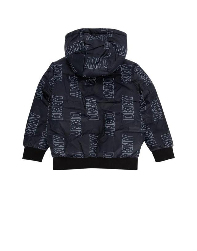 디케이엔와이 [해외직구] 23FW 디케이엔와이 패딩 D56003 09B BLACK 착용컷