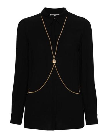 [해외직구] 24SS 엘리자베타프랜치 블라우스 CA03242E2110 Black