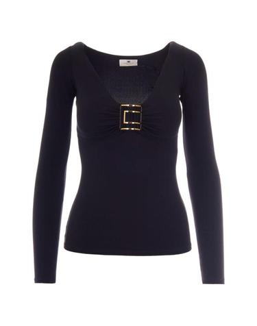 [해외직구] 26FW 엘리자베타프랜치 스웨터 MD00567E2110 BLACK