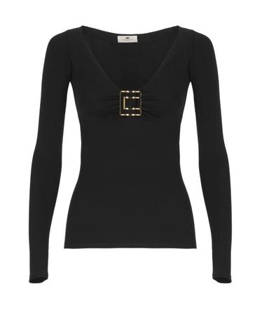 [해외직구] 26FW 엘리자베타프랜치 스웨터 MD00567E2 110 BLACK