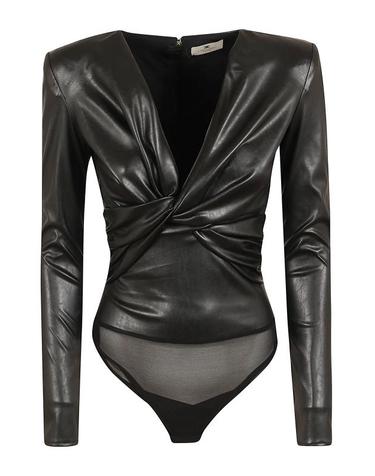 [해외직구] 26FW 엘리자베타프랜치 바디수트 티셔츠 BO04566E2 110 NERO