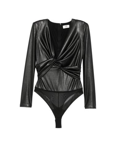 [해외직구] 26FW 엘리자베타프랜치 바디수트 티셔츠 BO04566E2 110 BLACK