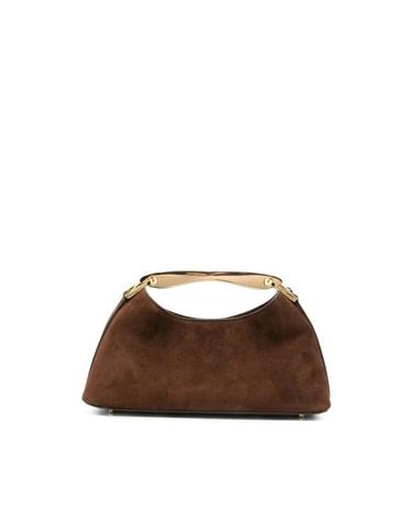 [해외직구] 26FW 엘렘 토트백 MINI BOOMERANG SUEDE BROWN