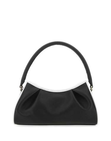 [해외직구] 22FW 엘렘 숄더백 DIMPLE BLAWHITRI BLACK