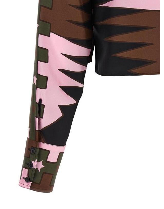 에밀리오푸치 [해외직구] 26FW 에밀리오푸치 블라우스 EM343640BM MULTICOLOR 착용컷