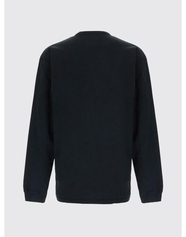 이알엘 [해외직구] 26FW 이알엘 반팔 티셔츠 ERL13T006 Black 착용컷
