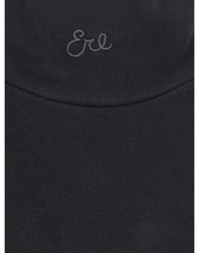이알엘 [해외직구] 26FW 이알엘 반팔 티셔츠 ERL13T010 Black 착용컷