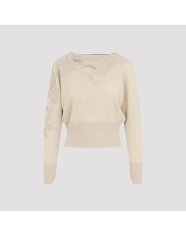 [해외직구] 26FW 에르마노 설비노 스웨터 D495M302APPYU 20738 YELLOW CREAM