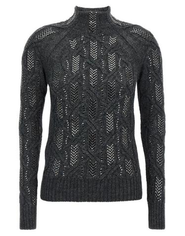 [해외직구] 25FW 에르마노 설비노 스웨터 ER314311BM GREY