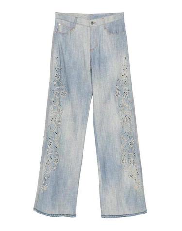 [해외직구] 26FW 에르마노 설비노 팬츠 D497P707IETEJLQS4945 LIGHT WASH
