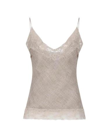[해외직구] 에르마노 설비노 민소매 티셔츠 D492L714APOLWS4935 AI26 BEIGE