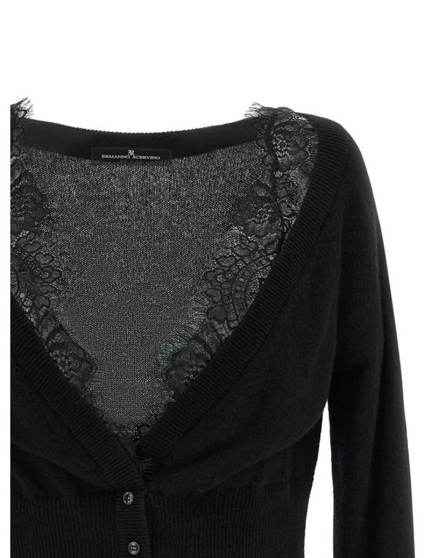 에르마노 설비노 [해외직구] 26FW 에르마노 설비노 가디건 D492N301APPYU95708 Black 착용컷