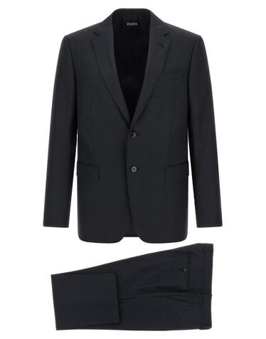 [해외직구] 26FW 에르메네질도제냐 수트 팬츠 ZE342964BM BLUE