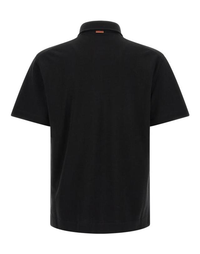 에르메네질도 제냐 [해외직구] 26FW 에르메네질도제냐 폴로 티셔츠 UI392A4I752K09 Black 착용컷