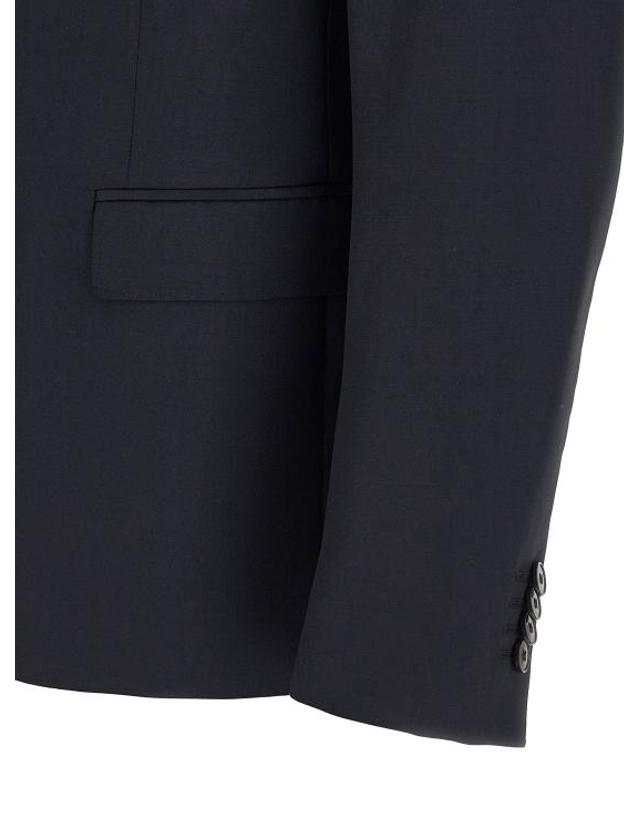 에르메네질도 제냐 [해외직구] 에르메네질도제냐 수트 팬츠 LD317700A3281CGA412 BLACK 착용컷
