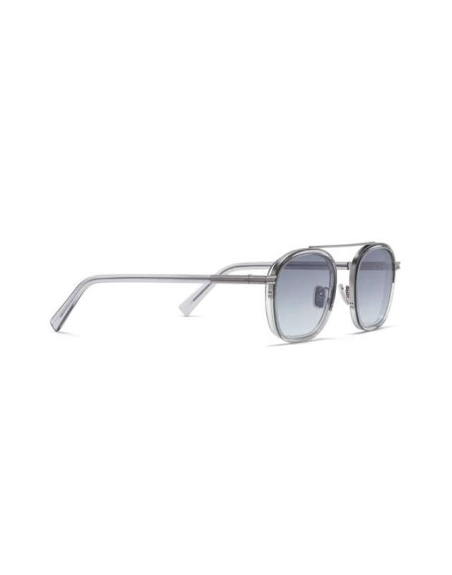 에르메네질도 제냐 [해외직구] 26FW 에르메네질도제냐 선글라스 EZ02315120B Transparent Light Grey 착용컷