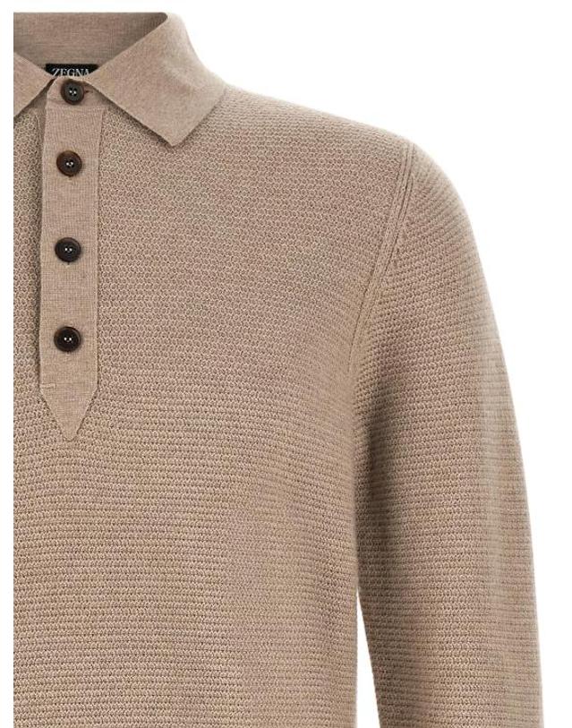 에르메네질도 제냐 [해외직구] 26FW 에르메네질도제냐 탑 ZE345664BM BEIGE 착용컷