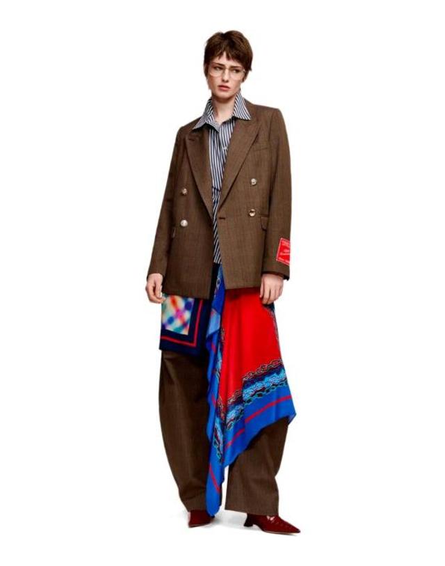 에센셜앤트워프 [해외직구] 26FW 에센셜앤트워프 자켓 KIT K2CG XS Brown 착용컷