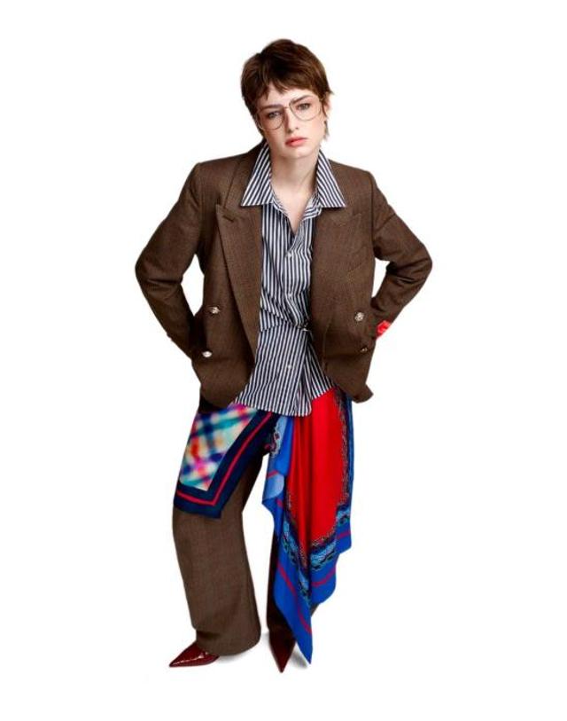 에센셜앤트워프 [해외직구] 26FW 에센셜앤트워프 자켓 KIT K2CG XS Brown 착용컷
