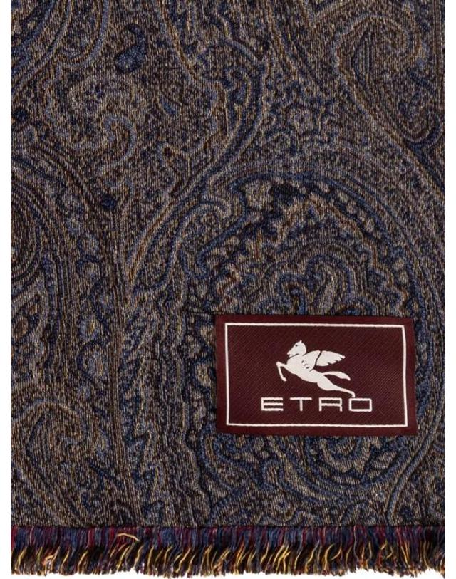 에트로 [해외직구] 25FW 에트로 머플러 스카프 MATA0058AQ245 S9865 BURGUNDY 착용컷