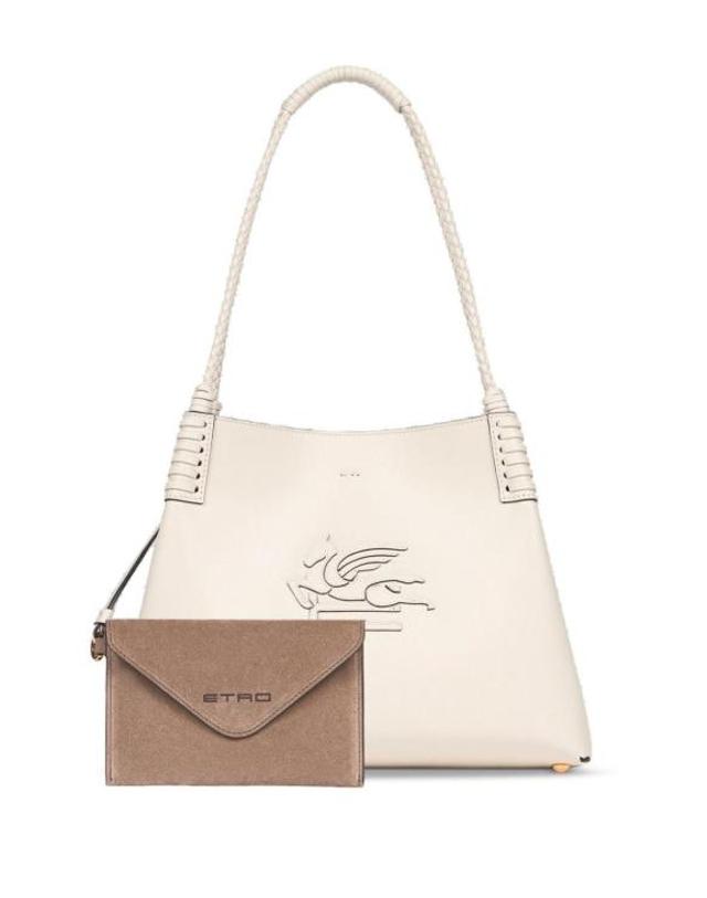 에트로 [해외직구] 26FW 에트로 LIBRA 리브라 스몰 토트백 WP1D0038AP264W1889 CREAM 착용컷