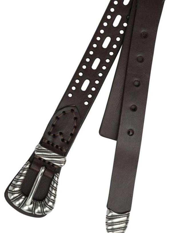 에트로 [해외직구] 26SS 에트로 레귤러 벨트 WP3B0057AE294M0696 Brown 착용컷