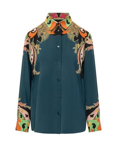 [해외직구] 26SS 에트로 셔츠 WRIA0013AKI43 X0889 BLUE
