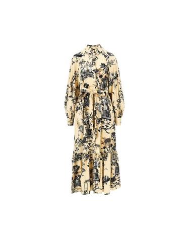 [해외직구] 26FW 에트로 롱 원피스 WRHA056199SA41A Yellow