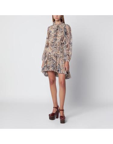 [해외직구] 26FW 에트로 미디 원피스 WRHA066799SAS1P Multicolor