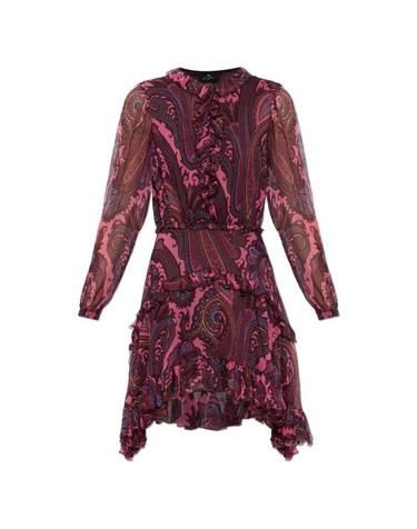[해외직구] 26FW 에트로 미디 원피스 WRHA066799SA119 X0870 MULTICOLOUR