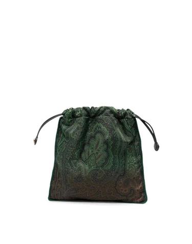 [해외직구] 26FW 에트로 클러치 파우치 WP2C0022AK18FX0890 GREEN