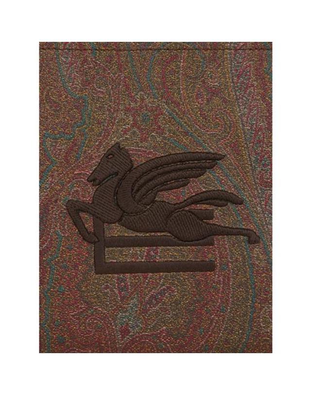 에트로 [해외직구] 26FW 에트로 클러치 파우치 AA027 WP2C0007 M0019 BROWN 착용컷