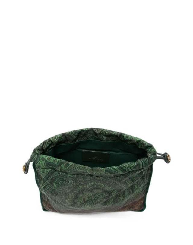에트로 [해외직구] 26FW 에트로 클러치 파우치 WP2C0022AK18FX0890 GREEN 착용컷