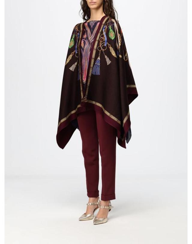 에트로 [해외직구] 26FW 에트로 머플러 스카프 WRBD0004AK1FNX0828 BROWN MIX BEIGE 착용컷