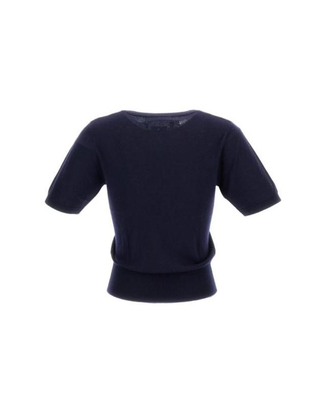 익스트림 캐시미어 [해외직구] 26SS 익스트림캐시미어 반팔 티셔츠 41600118TU05NAVY Blue 착용컷