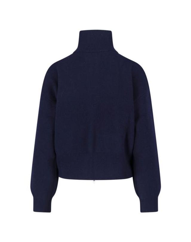 익스트림 캐시미어 [해외직구] 26FW 익스트림캐시미어 스웨터 XTRA CUTE NAVY BLUE 착용컷