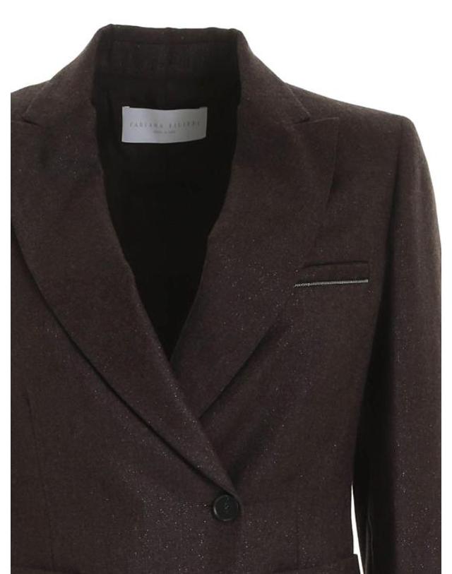 파비아나 필리피 [해외직구] 25FW 파비아나 필리피 수트 자켓 GCD220W209C4881165 Brown 착용컷