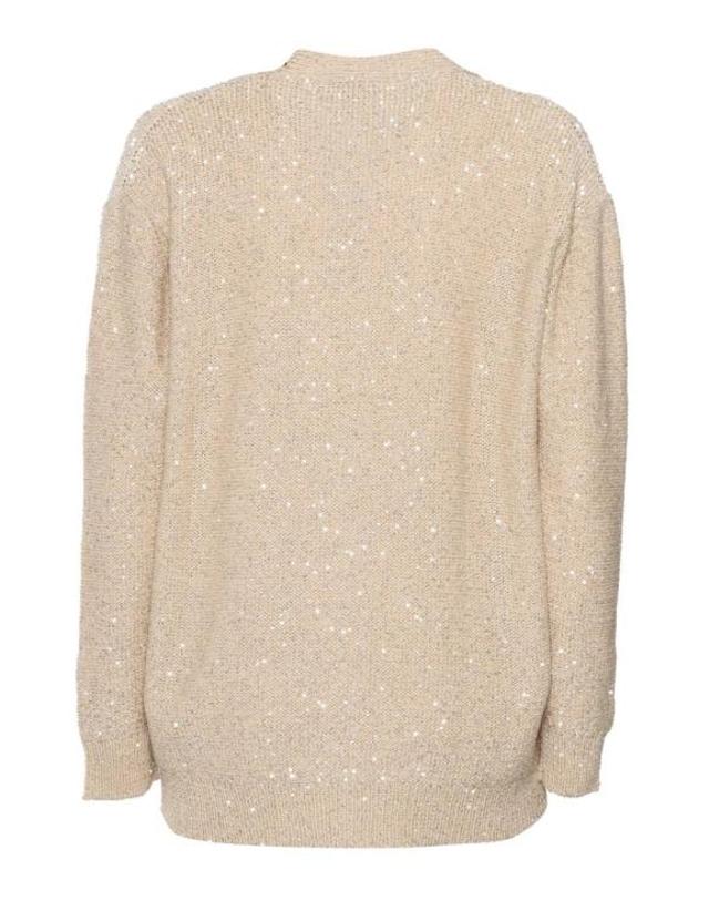 파비아나 필리피 [해외직구] 25SS 파비아나 필리피 코튼 블렌드 가디건 MAD275F555L331 Neutrals 착용컷