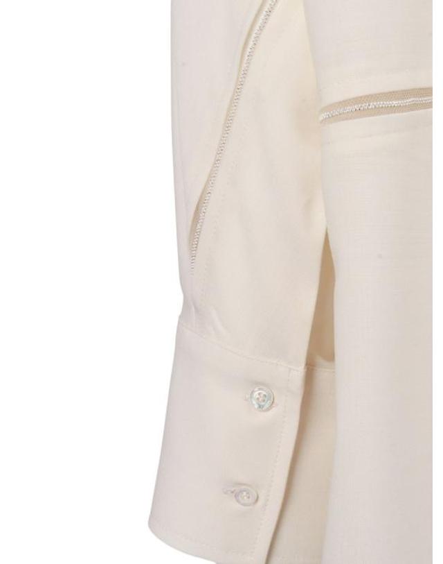 파비아나 필리피 [해외직구] 26SS 파비아나 필리피 블라우스 CAD266F309L771 Neutrals 착용컷
