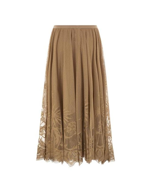 파비아나 필리피 [해외직구] 26FW 파비아나 필리피 롱 스커트 GND216F850 BEIGE 착용컷