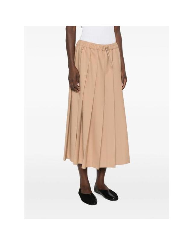 파비아나 필리피 [해외직구] 26FW 파비아나 필리피 미디 스커트 GND226F778 D754 0157 NEUTRALS 착용컷