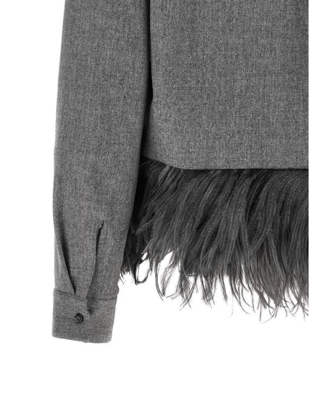 파비아나 필리피 [해외직구] 26FW 파비아나 필리피 셔츠 CAD226F312M4158131 Gray 착용컷