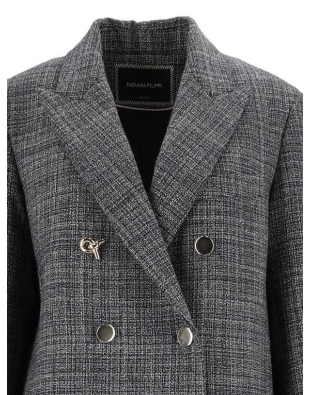 파비아나 필리피 [해외직구] 26FW 파비아나 필리피 코트 CTD216F201D983 Grey 착용컷
