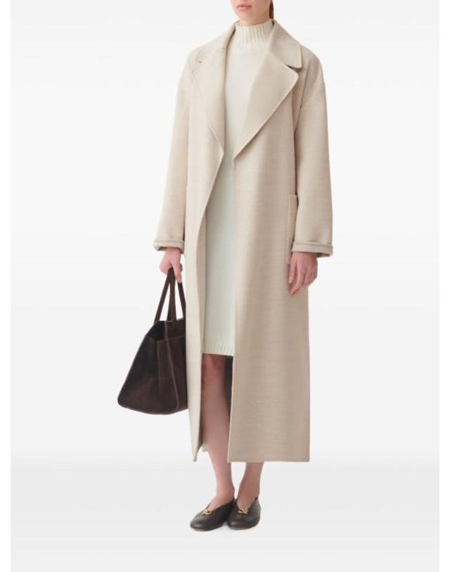 파비아나 필리피 [해외직구] 26FW 파비아나 필리피 코트 CTD216F195M261 0164 BEIGE 착용컷