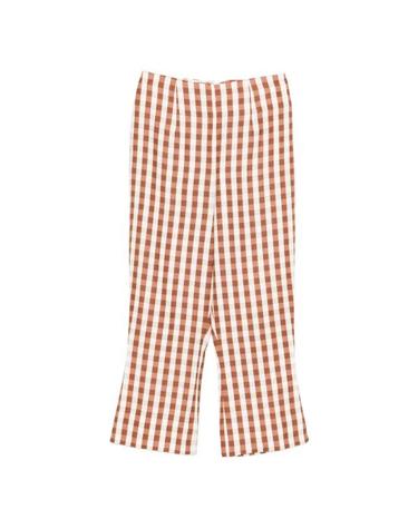 [해외직구] 26SS 페이스풀더브랜드 크롭 팬츠 FF4061 GGC VALERIA GICED BROWN NEUTRALS