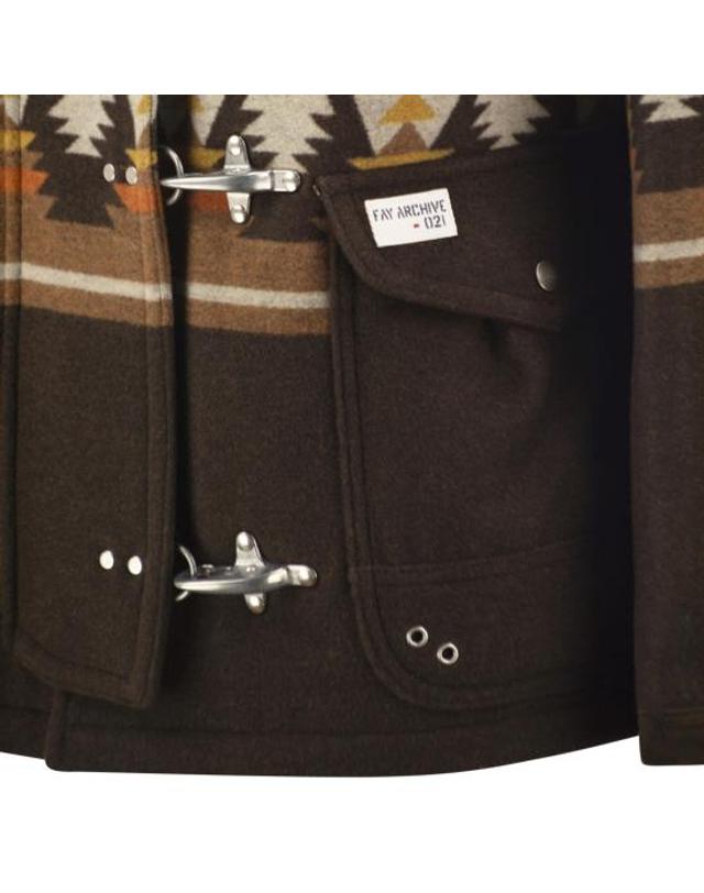 페이 [해외직구] 26FW 페이 자켓 MAM13531580YTI BROWN 착용컷