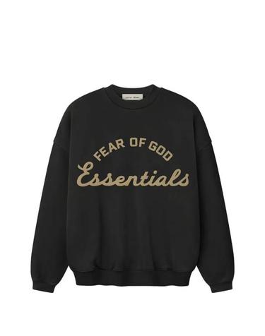 [해외직구] 26SS 피어오브갓 90s 로고 크루넥 스웨트셔츠 192SP264451F FADED BLACK